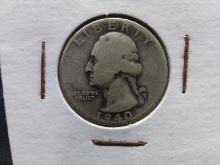 Coin-1940 Washington Quarter