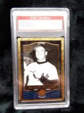 Autographed Legends Graded Trading Card-2001 UD SP Mickey Mantle Legendary Cuts #84