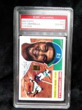 Autographed Legends Graded Trading Card-2000 Topps Roy Campanella Dodgers #101