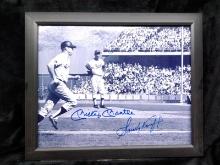 Autographed Legends Framed Signed Pictures with COA-Mickey Mantle & Sandy Koufax