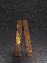 (2) Kozuka Decorative Sheaths for Letter Openers