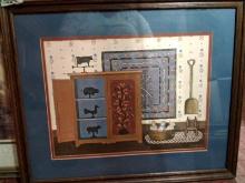 Framed Print-Country Cozy Home