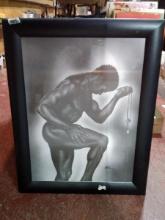 Framed Print-Key to Strength