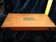 Vintage Monopoly Game in Wooden Box