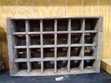 Vintage Wooden Beverage Crate