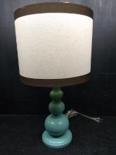 Decorative Aqua Table Lamp