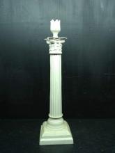 Painted Cast Metal Lamp Base by Wildwood Lamps