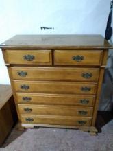 Vintage Hard Rock Maple Chest 2/5