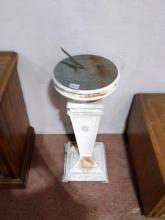 Vintage Cast Iron Sundial