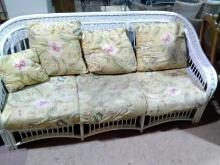 Warehouse-Wicker 3 Cushion Sofa