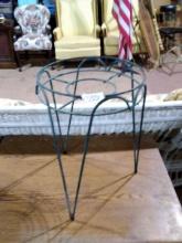 Warehouse-Metal Patio Plant Stand