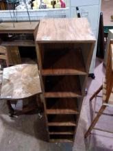 Warehouse-Custom Made Plywood Cubby Hole Bookshelf