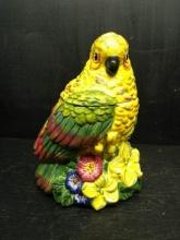Pfaltzgraff Paradise Tropical Parrot Cookie Jar