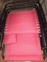 BL-Red Folding Lounge Chair