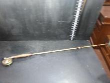 Vintage Ocean City Fishing Reel with Rod (top part of rod missing)