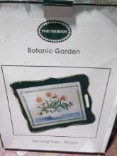 BL-Botanic Garden Serving Tray-NIB