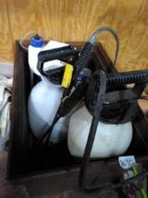 BL-Assorted Chemicals and Sprayers -NO SHIPPING with Tote