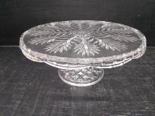 Vintage Glass Cake Stand