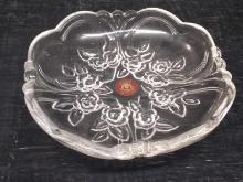 Waltherglas Germany Footed Bowl