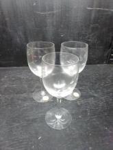 Prince House Crystal-3 Stems