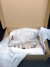 Ladies Shoes-Clarks Jullian Nina Blush Leather Size 11