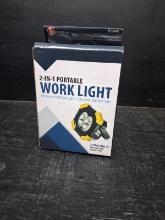 Portable 2 in 1 Work Light - NIP