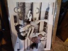 Framed Poster-Train Station by John Abeyta