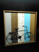 Novelty Wall Art-Metal Bicycle