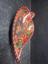 Decorative Wooden Serving Bowl
