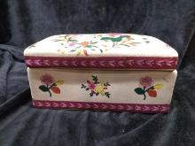 Oriental Style Covered Dresser Box