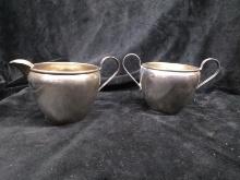 Sterling Silver Sugar and Creamer -126.2 grams total