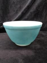 Vintage Pyrex Small Blue Mixing Bowl
