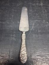 Sterling Silver Handle Kirk Stieff Repousse Pie Server