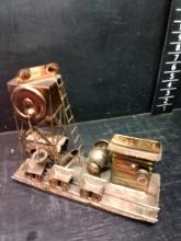Vintage Copper "Gold Mine" Music Box