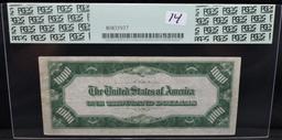 RARE $1000.00 FEDERAL RESERVE NOTE PCGS VF35