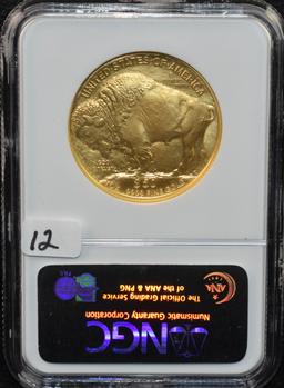 SCARCE 2007 $50 1 OZ GOLD BUFFALO NGC MS69