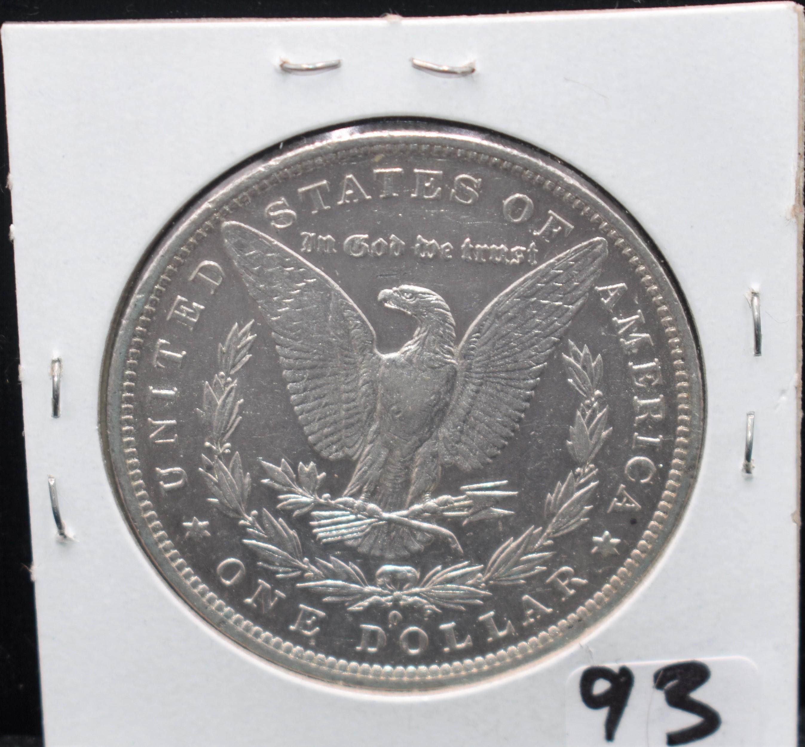HIGH GRADE 1881-0 MORGAN DOLLAR FROM SAFE DEPOSIT