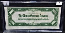 RARE XF/AU $1000 FEDERAL RESERVE NOTE SERIES 1934