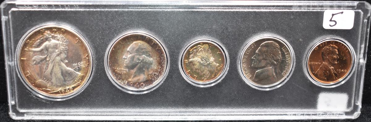 RARE 1940 PROOF SET FROM SAFE DEPOSIT