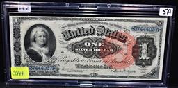 RARE $1 RED SEAL SILVER CERTIFICATE SERIES 1886