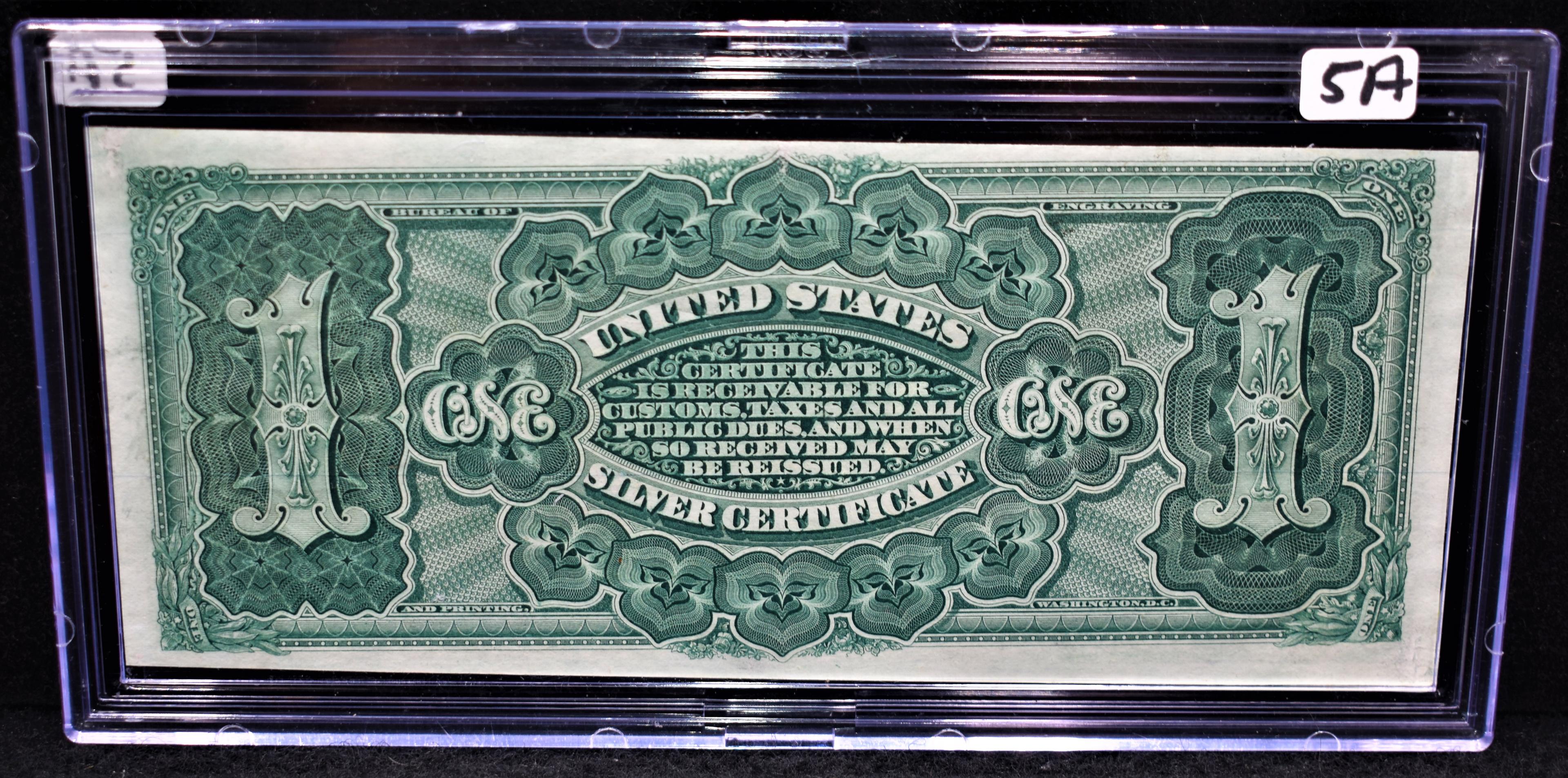 RARE $1 RED SEAL SILVER CERTIFICATE SERIES 1886