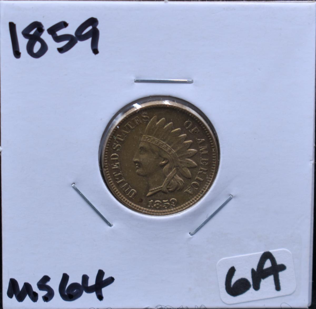 1859 INDIAN HEAD PENNY