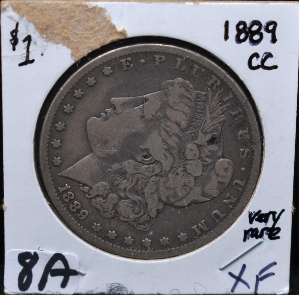 RARE 1889-CC MORGAN DOLLAR