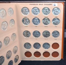 COMPLETE SET OF GEM BU FRANKLIN HALF DOLLARS