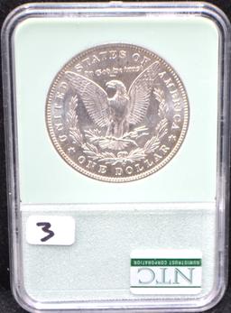 RARE 1897-0 MORGAN DOLLAR NTC MS64