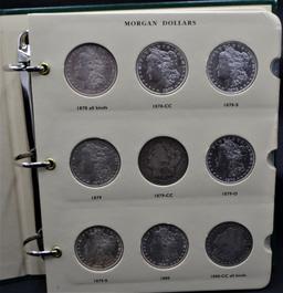 COMPLETE COLLECTION OF MORGAN DOLLARS