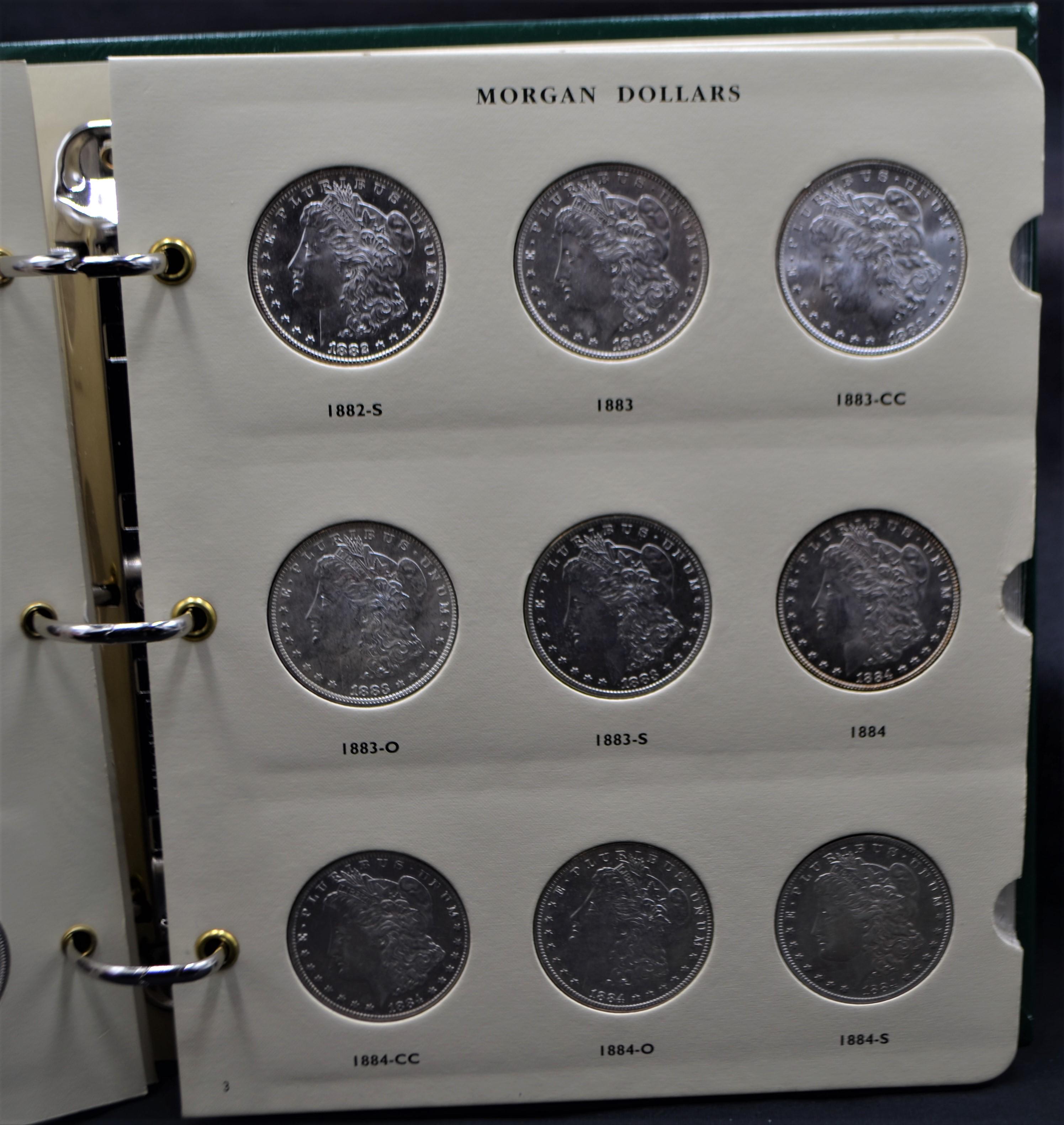 COMPLETE COLLECTION OF MORGAN DOLLARS