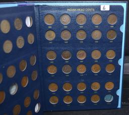 WHITMAN BOOK OF 58 INDIAN HEAD PENNIES