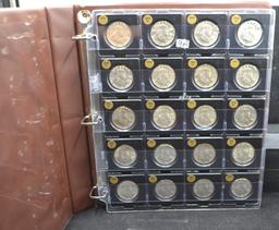 COMPLETE BU FRANKLIN HALF DOLLAR SET 1948 -1963