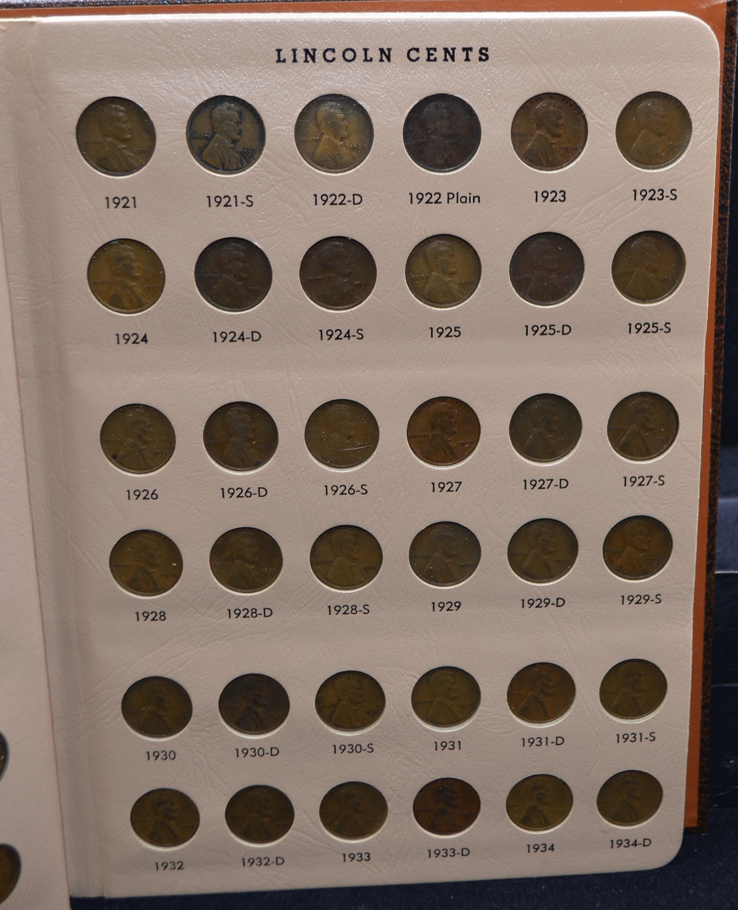 TERRIFIC COMPLETE SET OF LINCOLN WHEAT PENNIES